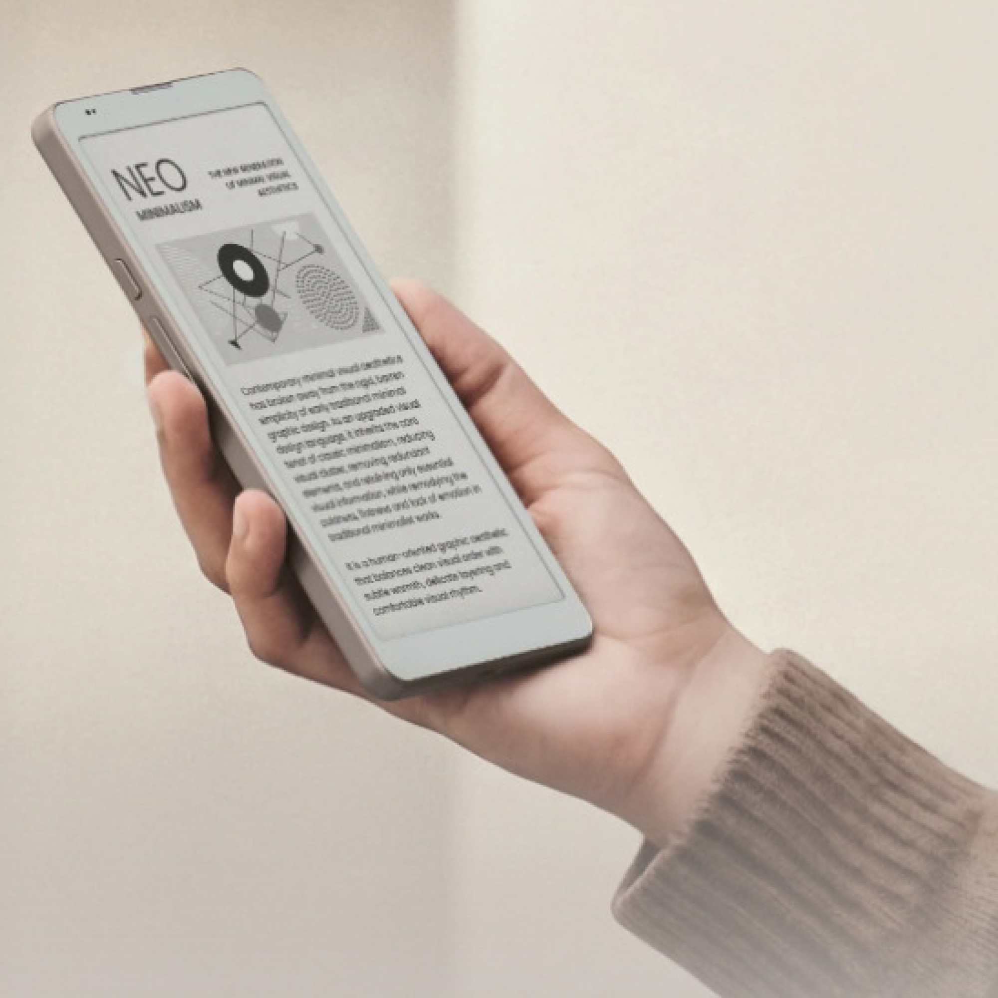 Кишеньковий E Ink рідер